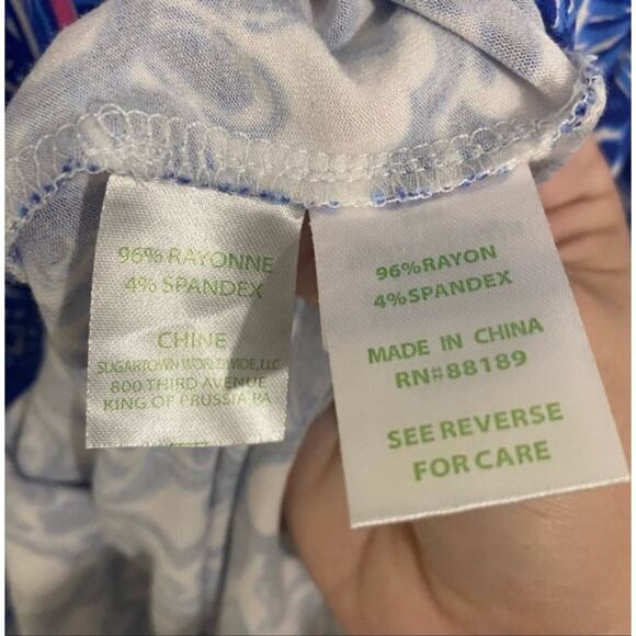 Lilly Pulitzer Pooling Around Ophelia Dress Women's Size Large So comfortable Sw - Picture 7 of 12